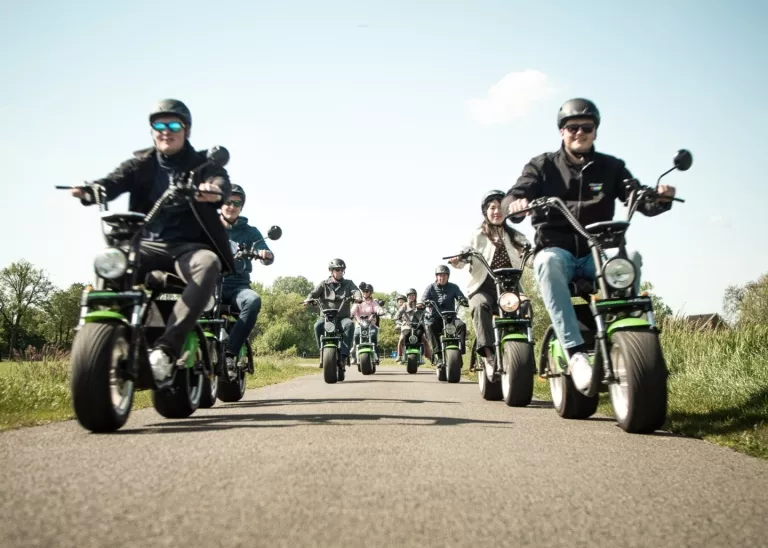 E-chopper of Brekr huren en touren door de Achterhoek